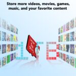 Lexar - Tarjeta Micro SD de 1TB Play, UHS-I, C10, U3, V30, A2, Full HD, 4K, hasta 205/140 MB/s, tarjeta de memoria micro