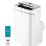 Aire acondicionado portátil Midea MAP08S1XWT-A 12000 BTU ASHRAE 8000 BTU SACC deshumidificador ventilador cobertura 350