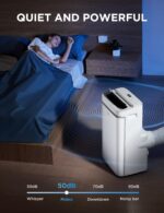 Aire acondicionado portátil Midea MAP08S1XWT-A 12000 BTU ASHRAE 8000 BTU SACC deshumidificador ventilador cobertura 350