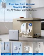 Robot Limpiador de Ventanas ECOVACS WINBOT W2MP Omni con Estación Multifuncional, Triple Boquilla y 110 min de Autonomía