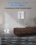 Robot Limpiador de Ventanas ECOVACS WINBOT W2MP Omni con Estación Multifuncional, Triple Boquilla y 110 min de Autonomía
