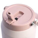 Jarra Térmica Stanley IceFlow 2.0 100000106430 con Popote Abatible y Asa Acero Inoxidable 64 oz Cuarzo Rosa
