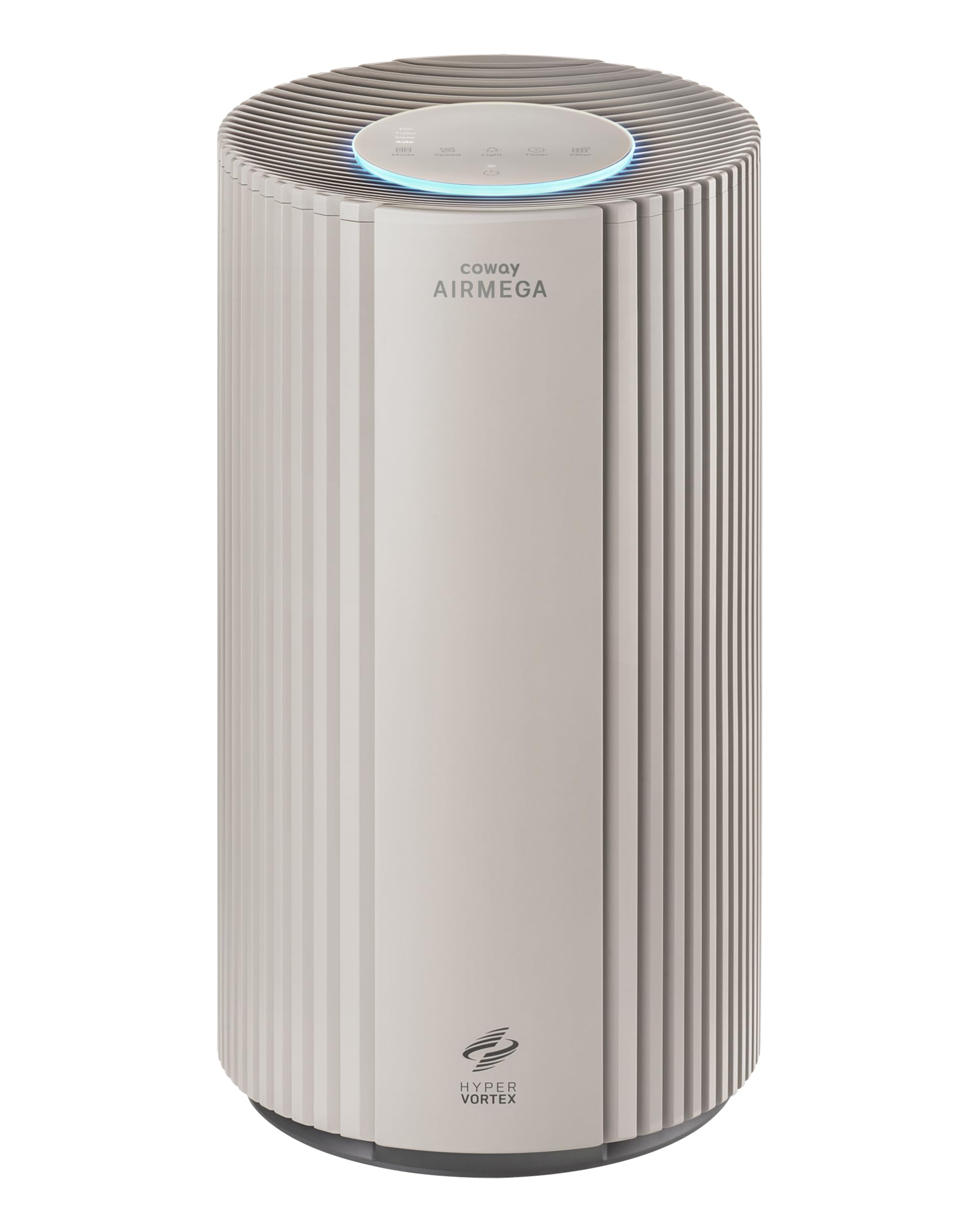 Version 1.0.0 Purificador de aire para habitaciones grandes Coway AP-1924A BG filtro HEPA verdadero hasta 245 m2 modo Turbo Eco para p