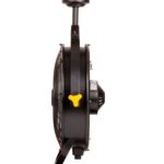 Ventilador de Garaje Mule 52035-01 de 18 Pulgadas, 3 Velocidades, con Control Remoto – Negro y Amarillo