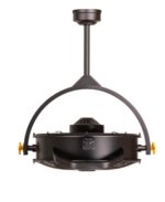Ventilador de Garaje Mule 52035-01 de 18 Pulgadas, 3 Velocidades, con Control Remoto – Negro y Amarillo