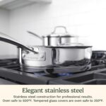 Batería de cocina Cuisinart 89C-11 serie profesional 11 piezas