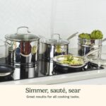 Batería de cocina Cuisinart 89C-11 serie profesional 11 piezas