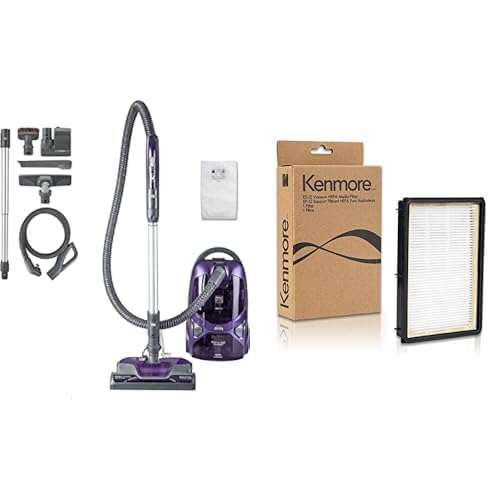 Aspiradora de Recipiente Kenmore Serie 600 con bolsa Pet PowerMate cepillo Pop-N-Go filtro HEPA 12A