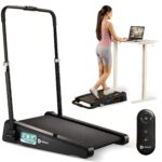 Caminadora bajo escritorio LifePro LP-PCRMP-BLK-VC mini portátil inclinación 2 etapas 5 7 grados para casa y oficina