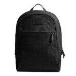 Coach Mens Theo Mochila En Signature Jacquard Negro Talla única Talla única