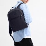 Coach Mens Theo Mochila En Signature Jacquard Negro Talla única Talla única