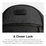 Coach Mens Theo Mochila En Signature Jacquard Negro Talla única Talla única