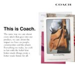 Coach Mens Theo Mochila En Signature Jacquard Negro Talla única Talla única