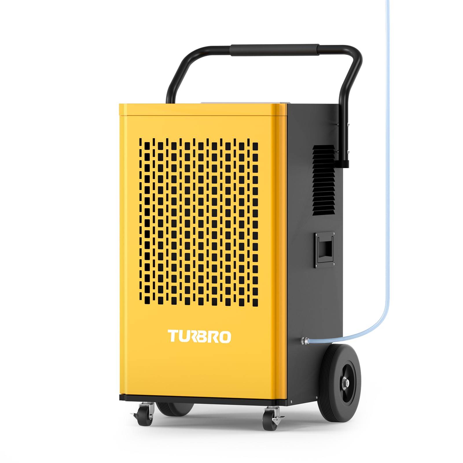 Version 1.0.0 Deshumidificador comercial TURBRO GL190P 245 Pintas con bomba y manguera de drenaje para sótano almacén y restauración d