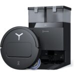 Robot aspirador y trapeador Ecovacs Deebot T50 Pro Omni 15000 Pa ultrafino 3.19 pulgadas vaciado autolimpiante trapeador