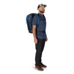 Osprey Transporter 44L Paquete de viaje, Blue Flame/Nocturnal Blue