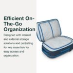 Osprey Transporter 44L Paquete de viaje, Blue Flame/Nocturnal Blue