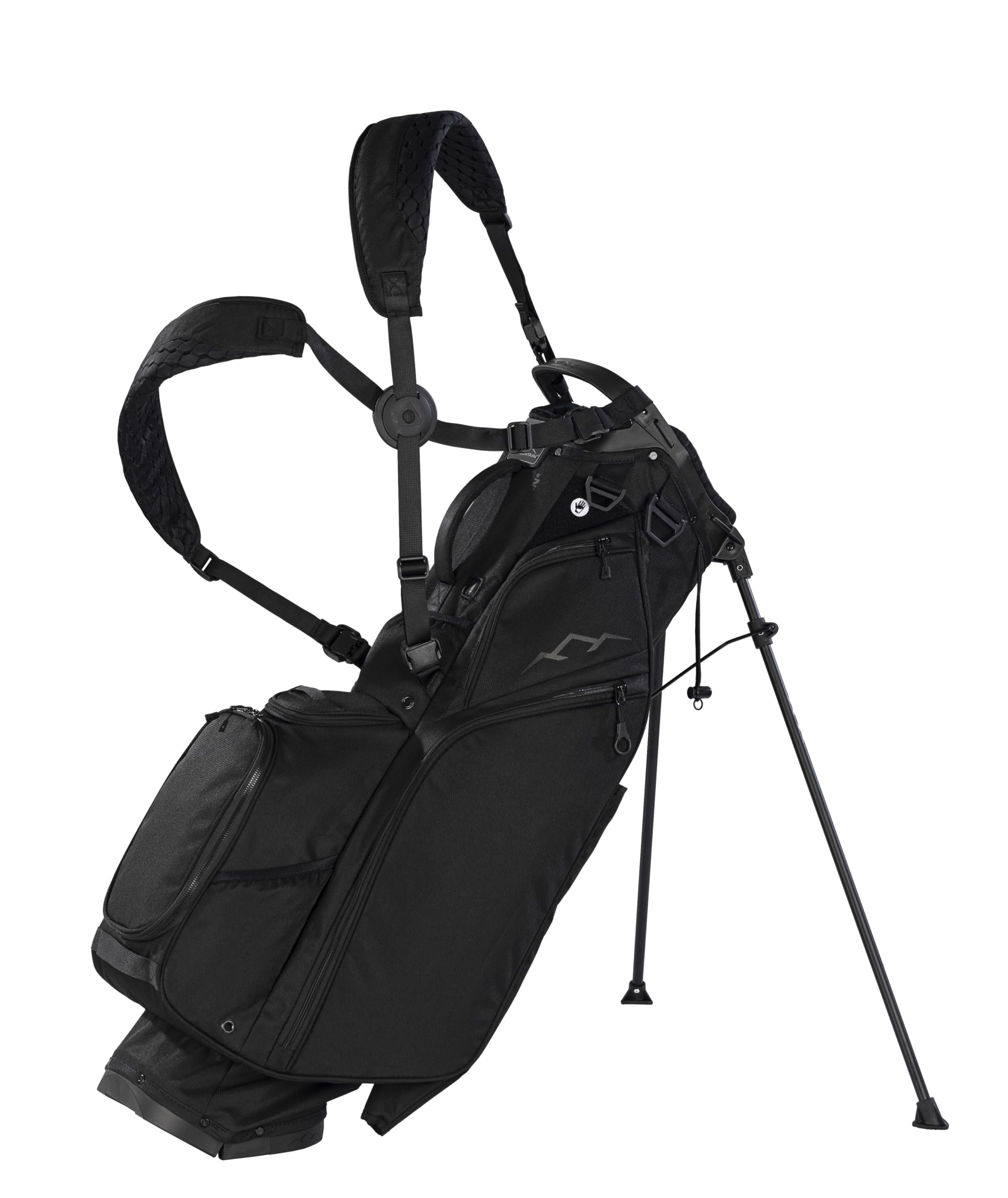 Version 1.0.0 Sun Mountain Eclipse - Bolsa de golf de 3.5 y 4 vías, bolsa de golf duradera con once bolsillos para un amplio almacenam