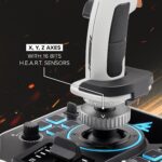 Joystick Dual Thrustmaster Sol-R2 HOSAS 2960939 Tecnologia Hall Effect 16 Bits 88 Botones Simulacion Espacial PC