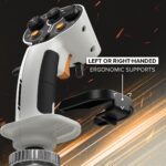 Joystick Dual Thrustmaster Sol-R2 HOSAS 2960939 Tecnologia Hall Effect 16 Bits 88 Botones Simulacion Espacial PC