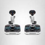 Joystick Dual Thrustmaster Sol-R2 HOSAS 2960939 Tecnologia Hall Effect 16 Bits 88 Botones Simulacion Espacial PC