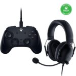 Control para Juegos con Cable Razer Wolverine V3 Tournament Edition y Auriculares Razer BlackShark V2 X para Xbox Series
