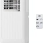 Aire acondicionado portátil 3 en 1 GarveeTech GT_32QLpYzj20 8000 BTU deshumidificador ventilador 2 velocidades temporiza