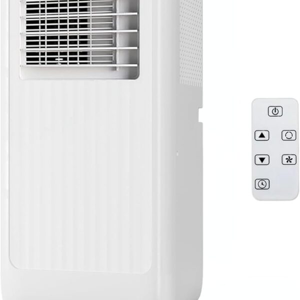 Aire acondicionado portátil 3 en 1 GarveeTech GT_32QLpYzj20 8000 BTU deshumidificador ventilador 2 velocidades temporiza