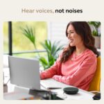 Jabra Speak2 75 (Edición 2025) Altavoz inalámbrico Bluetooth - 4 micrófonos con cancelación de ruido, altavoces de 65mm