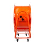 Ventilador Industrial Portátil Restaurantware Wind Blade RWT1896R 32 pulgadas motor 3/4 HP 9286 CFM acero rojo