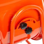 Ventilador Industrial Portátil Restaurantware Wind Blade RWT1896R 32 pulgadas motor 3/4 HP 9286 CFM acero rojo