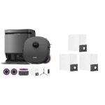 Paquete de robot aspirador Eureka J15 Pro Ultra con autovaciado + kit de accesorios Eureka Auténticos: bolsa para el pol