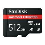 SanDisk Tarjeta microSD Express de 512 GB, funciona con Nintendo-Switch 2, lectura de hasta 880 MB/s, escritura de hasta