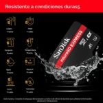 SanDisk Tarjeta microSD Express de 512 GB, funciona con Nintendo-Switch 2, lectura de hasta 880 MB/s, escritura de hasta