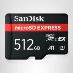 SanDisk Tarjeta microSD Express de 512 GB, funciona con Nintendo-Switch 2, lectura de hasta 880 MB/s, escritura de hasta