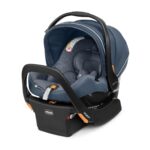 Chicco KeyFit Max Zip ClearLux Asiento de Auto para Bebés y Base, Asiento Orientado hacia Atrás para Bebés de 4-30 libra