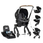 Combo asiento de auto infantil y cochecito Evenflo Shyft DualRide CS150112473 almacenamiento Carryall gris Boone
