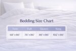 Edredón de plumón blanco ligero Continental Bedding 550FP Duvet relleno 550 algodón 100% verano transpirable fabricado e