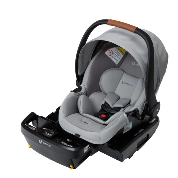 Safety 1st® onBoard™ Slide DLX - Asiento infantil para automóvil con base SafetySlide™, enganche LATCH rígido fácil de i
