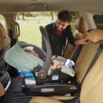 Safety 1st® onBoard™ Slide DLX - Asiento infantil para automóvil con base SafetySlide™, enganche LATCH rígido fácil de i