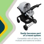 Safety 1st® onBoard™ Slide DLX - Asiento infantil para automóvil con base SafetySlide™, enganche LATCH rígido fácil de i