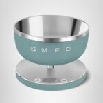 Smeg Balanza digital de cocina contemporánea con tazón extraíble (Jade) KSC01EGMUS