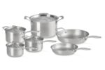 Batería de cocina Le Creuset US00163000001001 de acero inoxidable 10 piezas