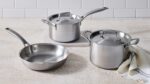 Batería de cocina Le Creuset US00163000001001 de acero inoxidable 10 piezas