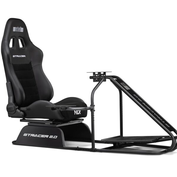 Simulador de cabina estilo GT Next Level Racing GTRacer 2.0 NLR-R007 soporta transmisión directa hasta 13 NM asiento rec