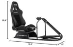 Simulador de cabina estilo GT Next Level Racing GTRacer 2.0 NLR-R007 soporta transmisión directa hasta 13 NM asiento rec