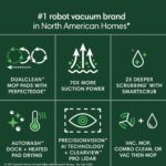 Robot Aspirador y Fregona iRobot Roomba Plus 505 N185020 con Base AutoWash, Almohadillas DualClean PerfectEdge, Vaciado