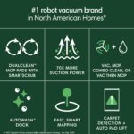 Robot aspiradora y trapeadora iRobot Roomba Plus 405 G185020 base AutoWash almohadillas giratorias vaciado automático
