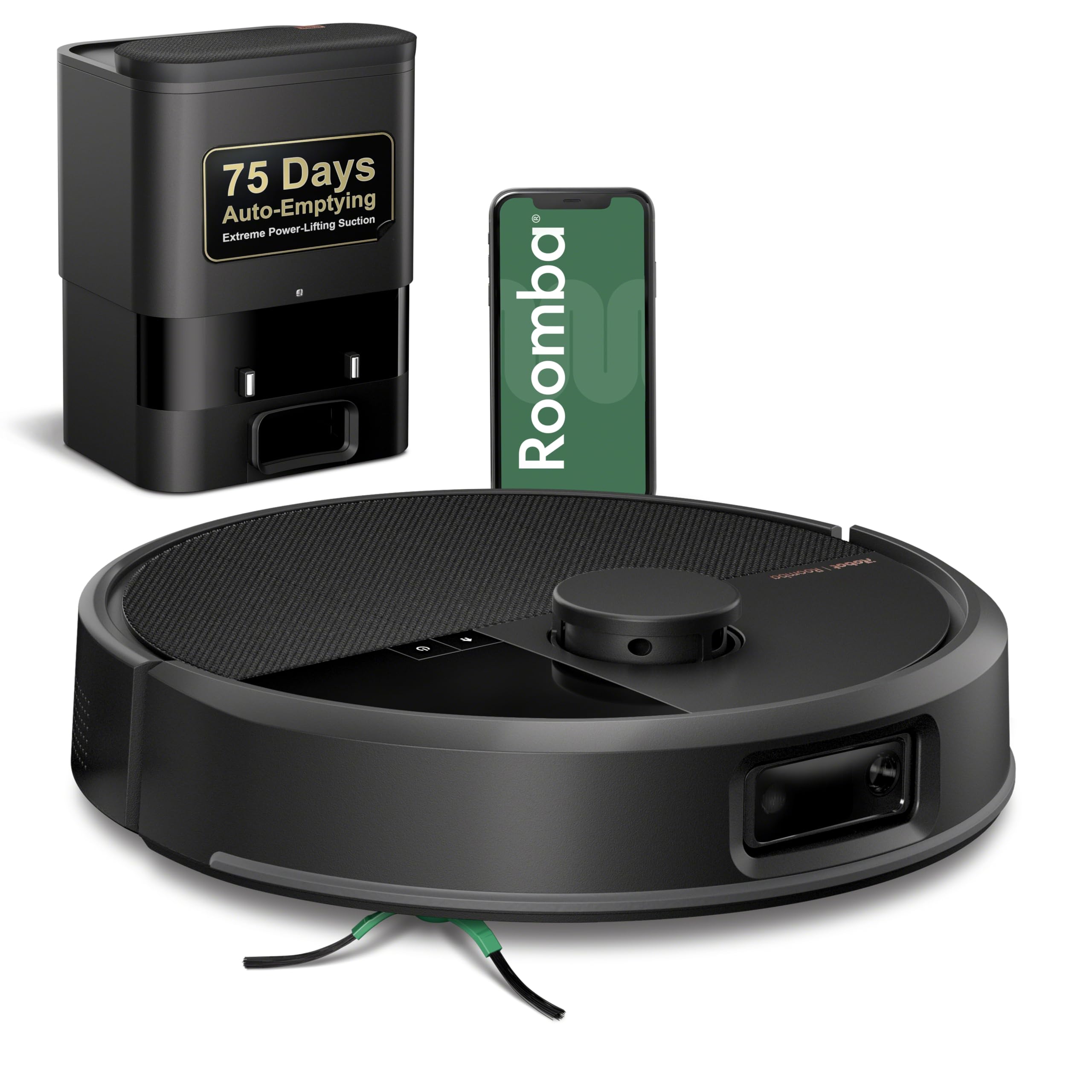 Version 1.0.0 Robot Aspirador iRobot Roomba Max 705 Vac W155020 + Estación de Descarga Automática, Succión Extrema, Cepillos Dobles An