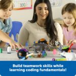 Learning Resources Cooper el Robot STEM para el Aula - Programación para Niños, Juguetes de Construcción, Robótica para